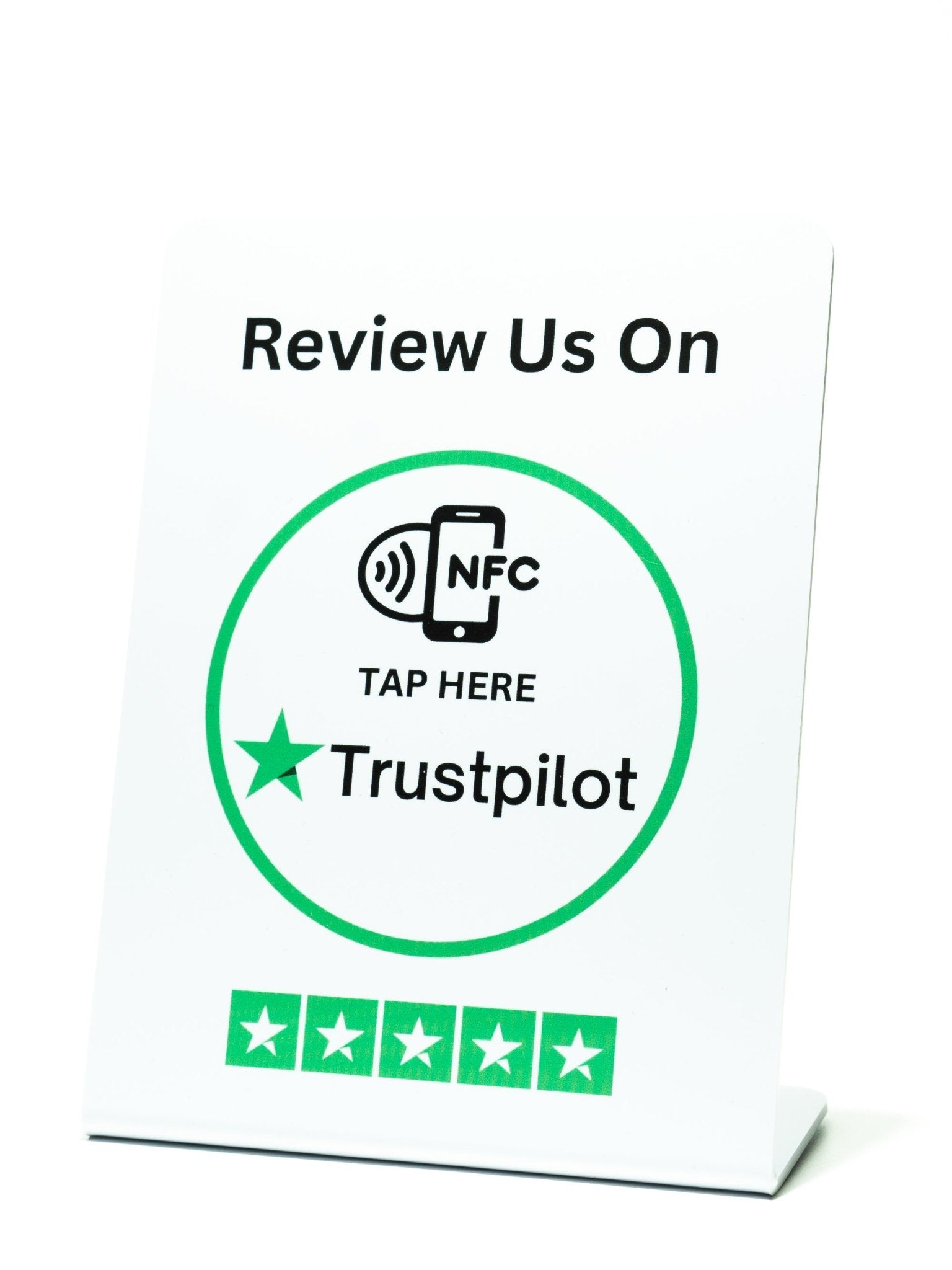 NFC - Aufsteller für mehr Trustpilot Bewertungen - Custom Ratings